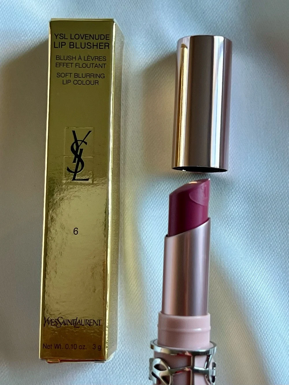Yves Saint Laurent Loveshine Candy Glaze Lip Blush Stick – Shade 6 Naughty Pink